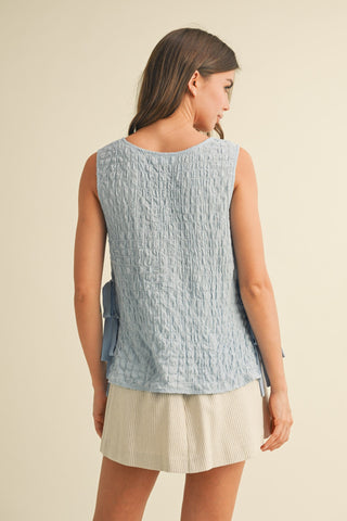 Crinkle Tank Top