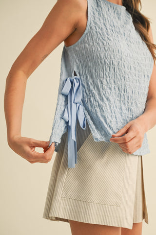 Crinkle Tank Top