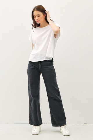 Exposed Seam Boxy Top