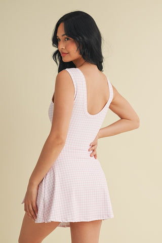 Wrap Tie Front Athletic Dress