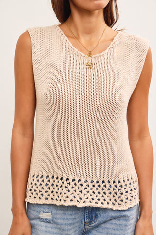 Crochet Sleeveless Top