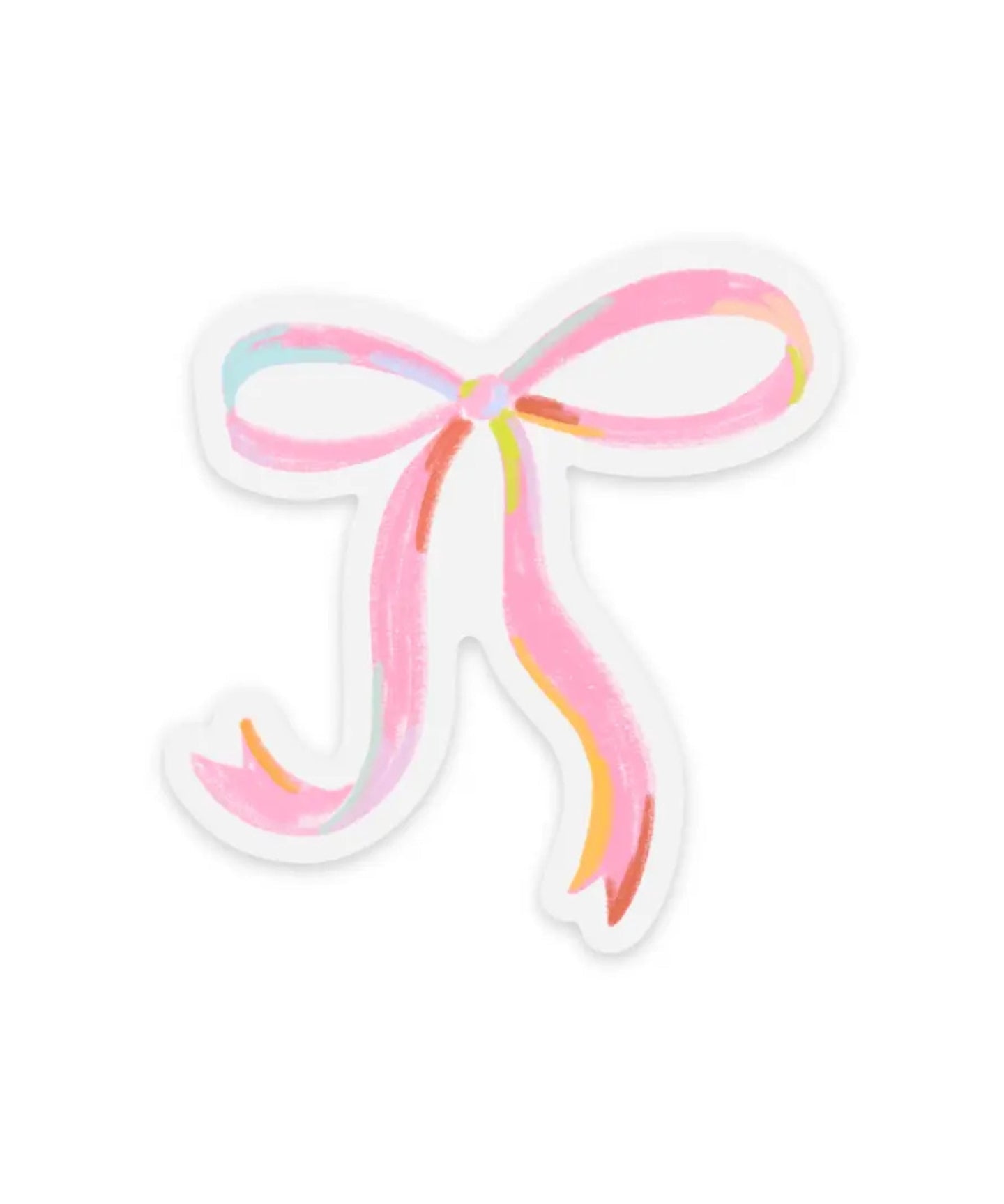 Clear Bow Sticker