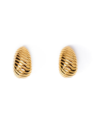 My Sister's Cottage | Waterproof | Textured Teardrop Earrings