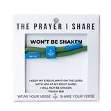 The Prayer I Share Cord Bracelet Won't Be Shaken