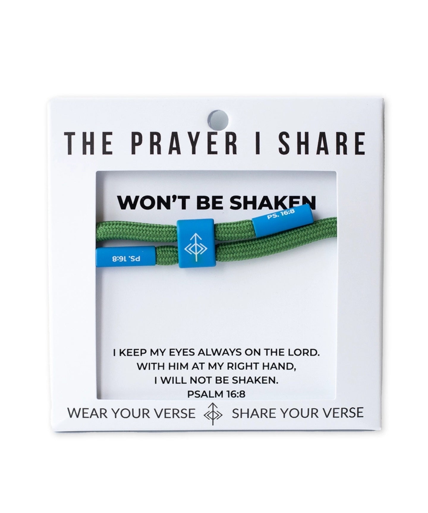 The Prayer I Share Cord Bracelet Won't Be Shaken