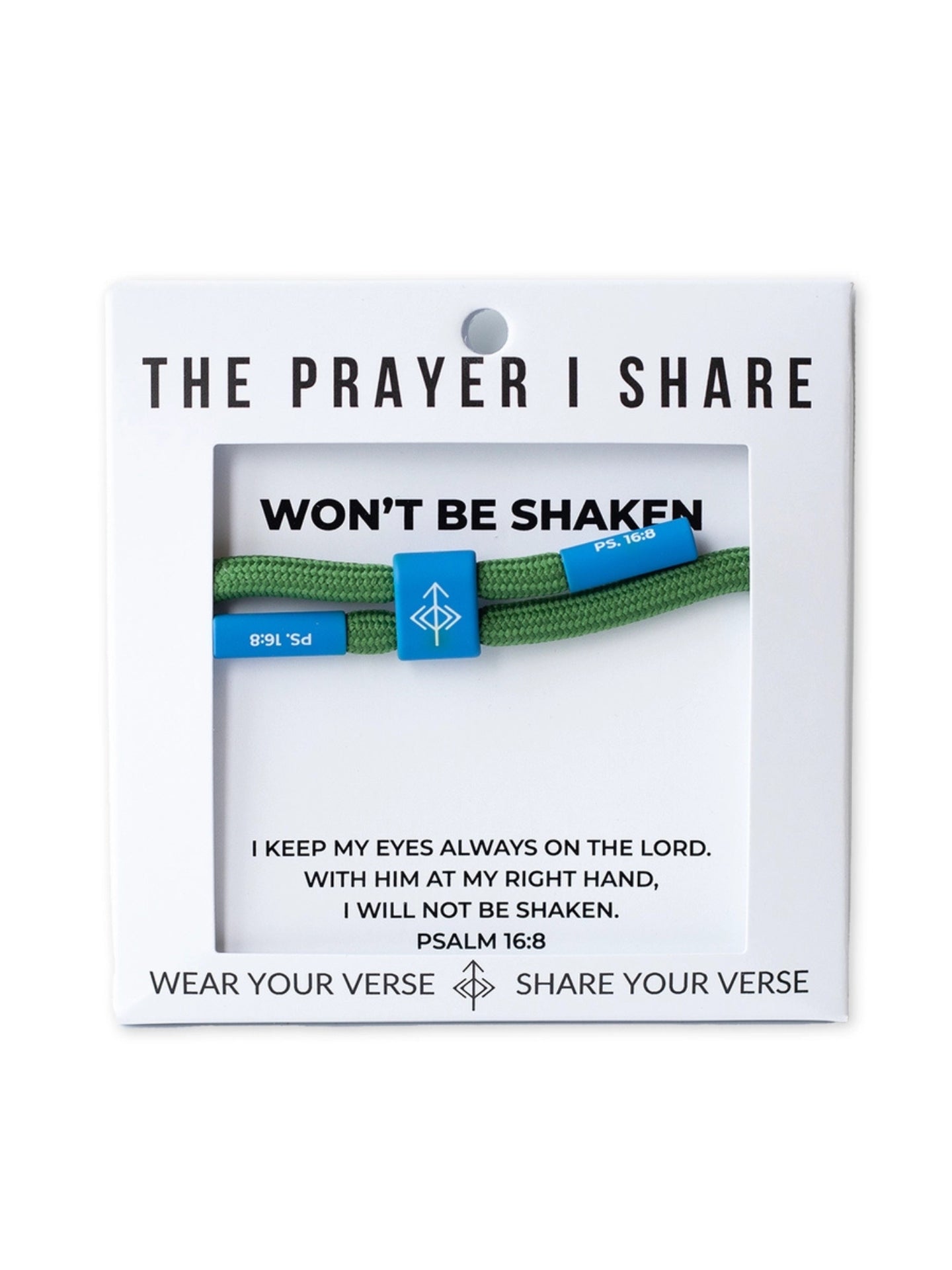The Prayer I Share Cord Bracelet Won't Be Shaken