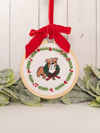 Pet Embroidered Ornament