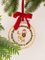 Pet Embroidered Ornament