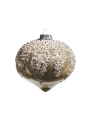 Pearl Frosted Ornament Middle 