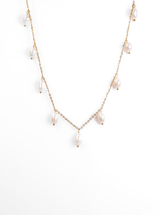 My Sister's Cottage | Waterproof | Pearl Drop Necklace