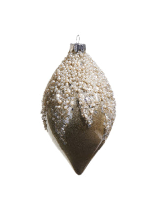 Pearl Frosted Ornament Right 