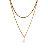 My Sister's Cottage | Waterproof | Freshwater Cultured Pearl Layered Necklace
