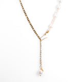 My Sister's Cottage | Waterproof | Freshwater Cultured Pearl Lariat Necklace