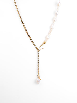 My Sister's Cottage | Waterproof | Pearl Lariat Necklace