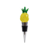 Glass Figure Wine Stopper Pineapple