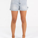 Finished Hem High Rise Shorts