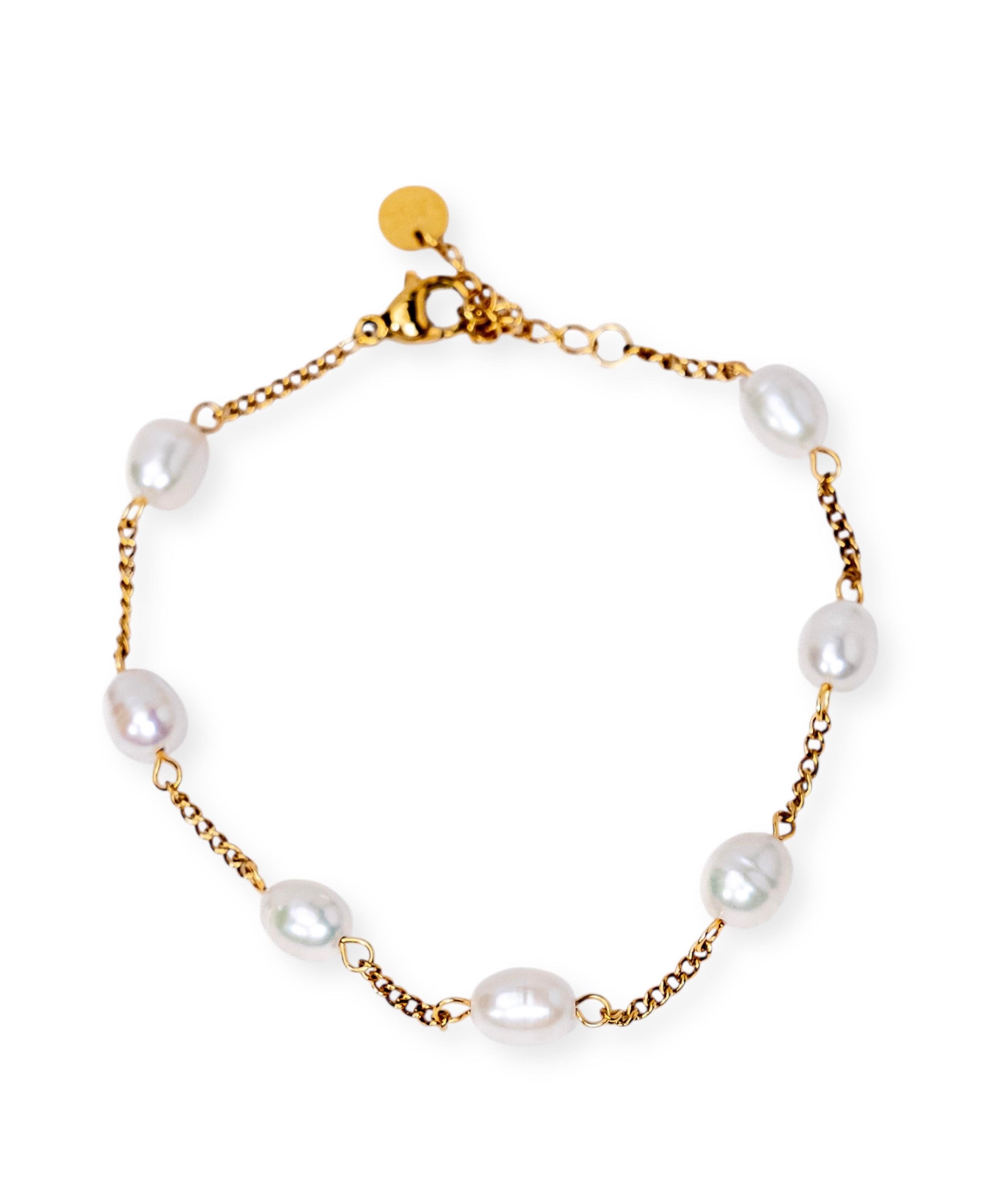 My Sister's Cottage | Waterproof | Freshwater Cultured Pearl Dainty Bracelet