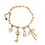 Waterproof Large Bow Charm – Gold-Plated, Tarnish-Free & Hypoallergenic (detail view 2)