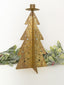 Gold Tin Tree Taper Holder-Large