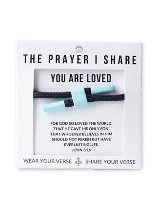 The Prayer I Share Cord Bracelet You Are Loved