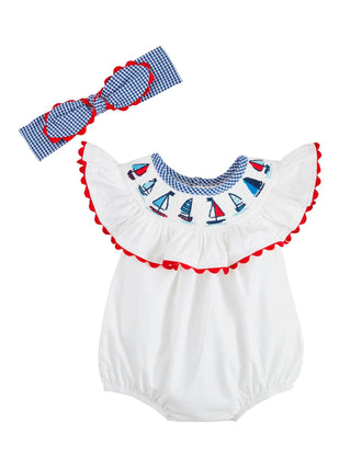 Sailboat Bubble & Headband Set