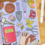 Garden Avenue Coloring Book