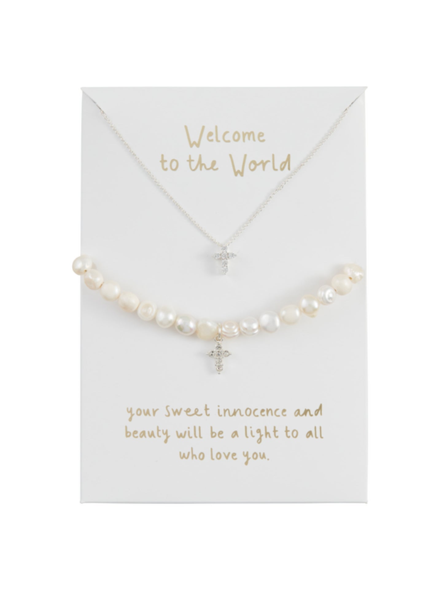 Cross Jewelry Set