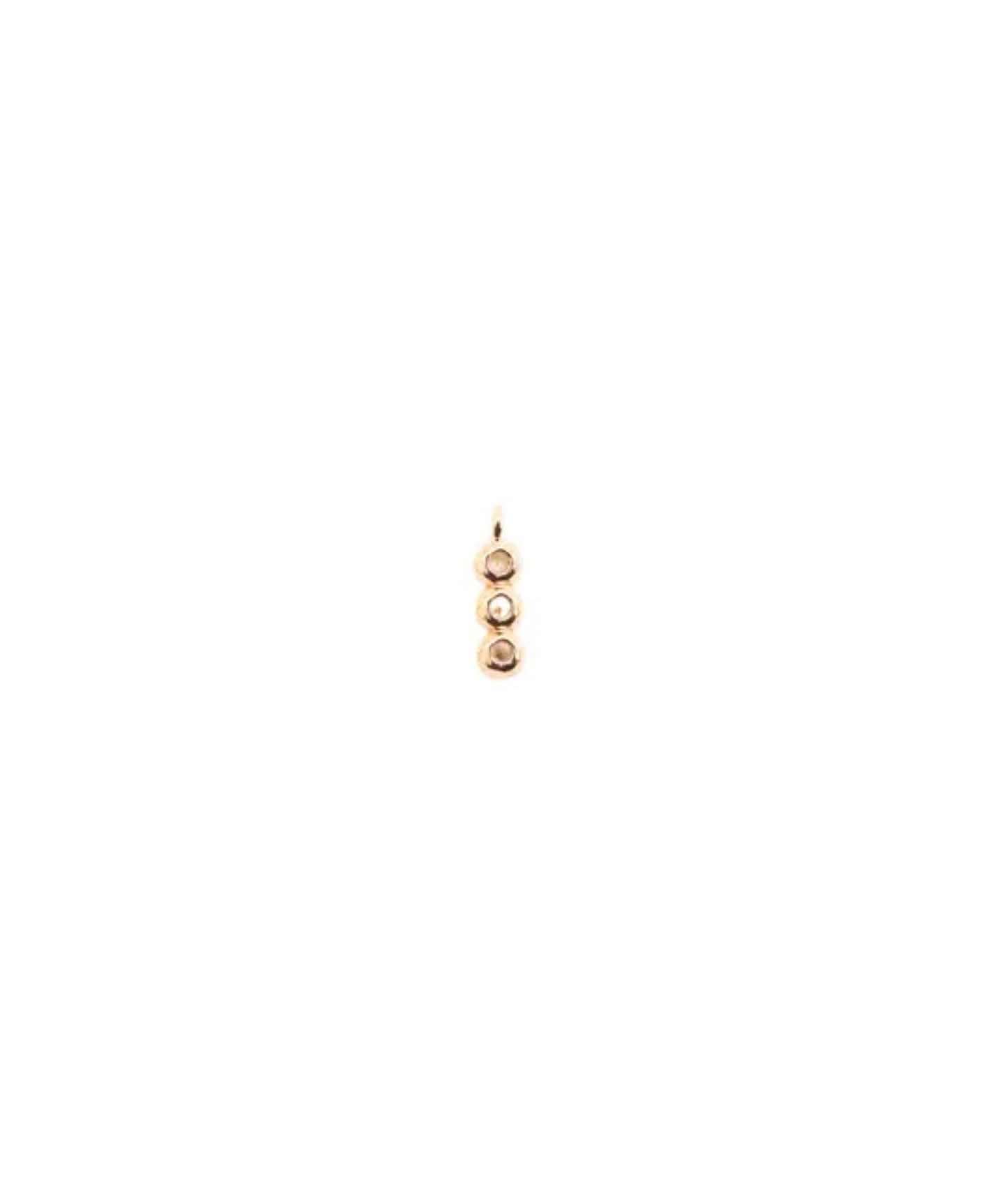 Triple Crystal Charm