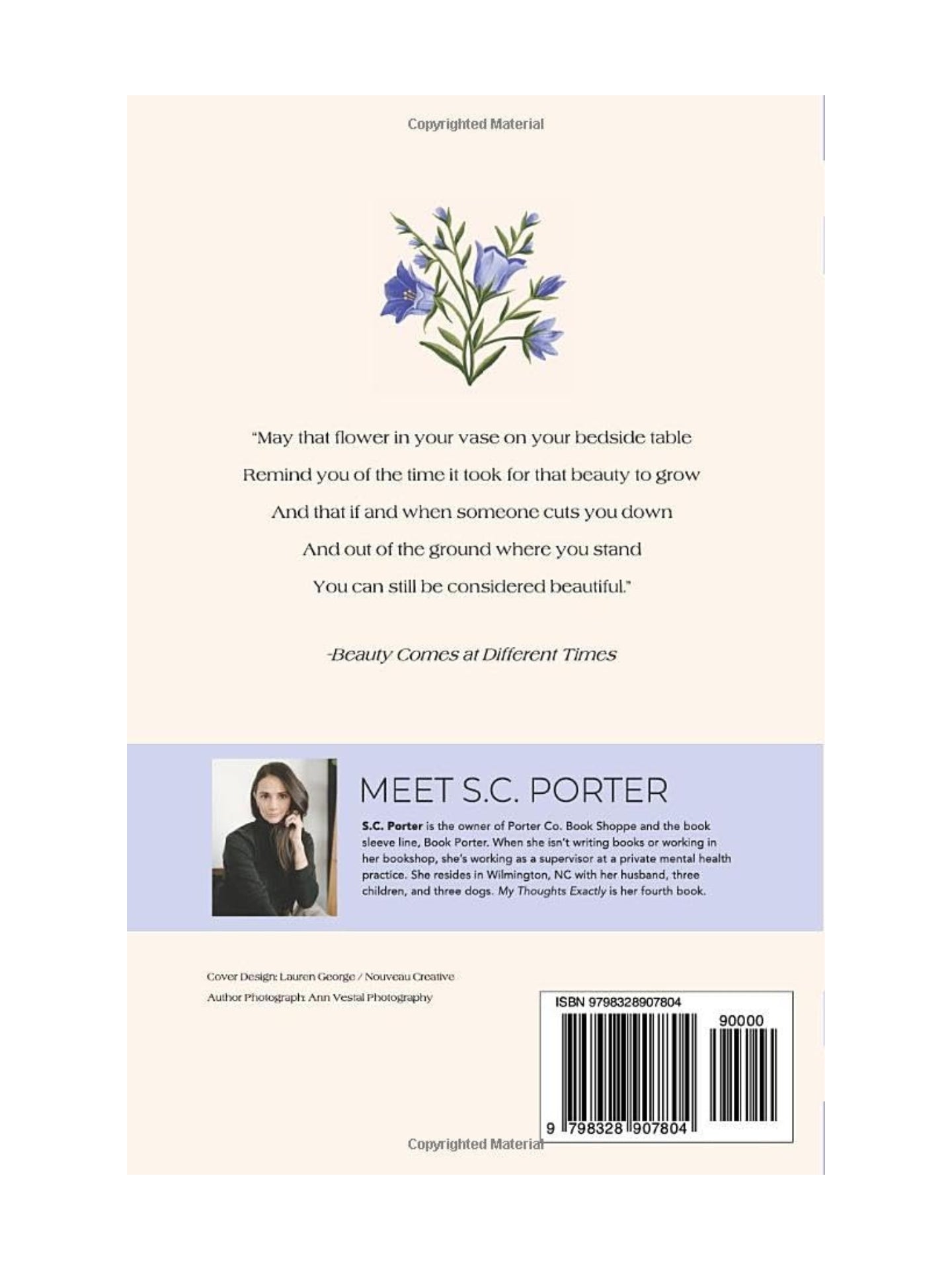 My Thoughts Exactly by S.C. Porter