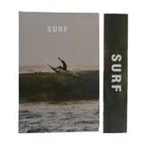 Canvas Ocean Book Storage Box Surf
