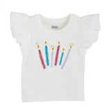 Girl Birthday Tees Candles