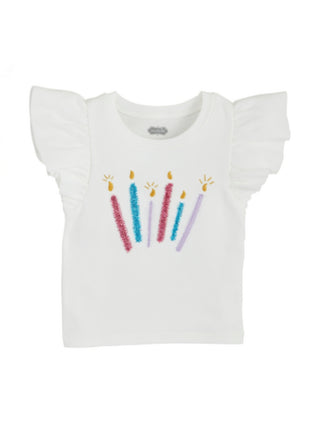 Girl Birthday Tees Candles