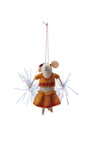 Sporty Mouse Ornament