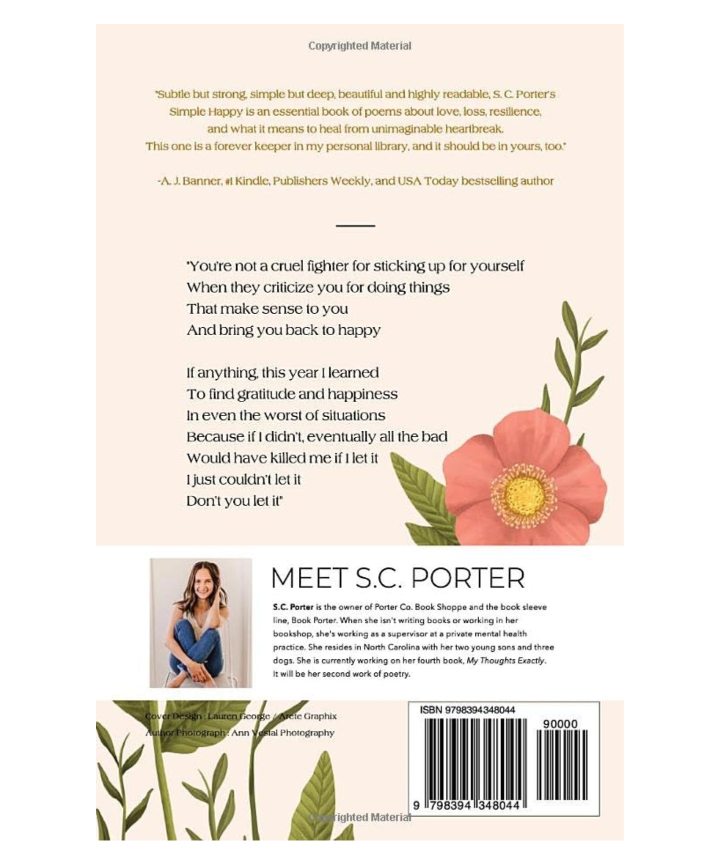 Simple Happy By S.C. Porter