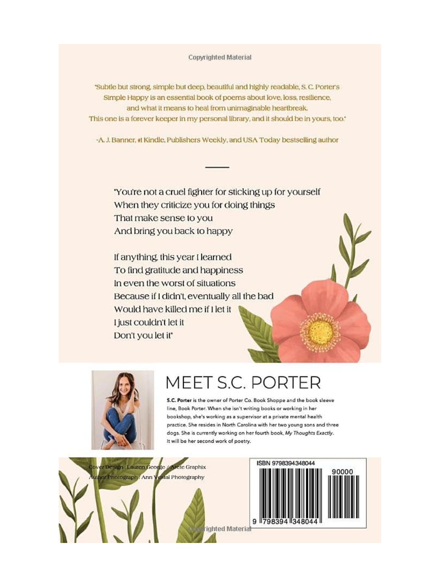 Simple Happy By S.C. Porter