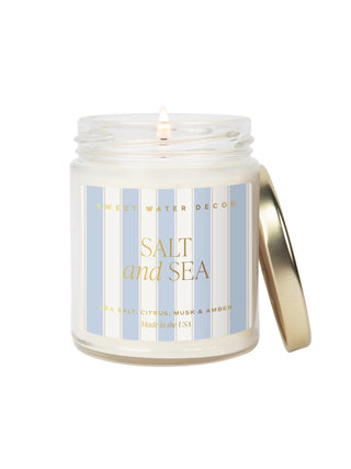 Salt and Sea Mini Soy Candle