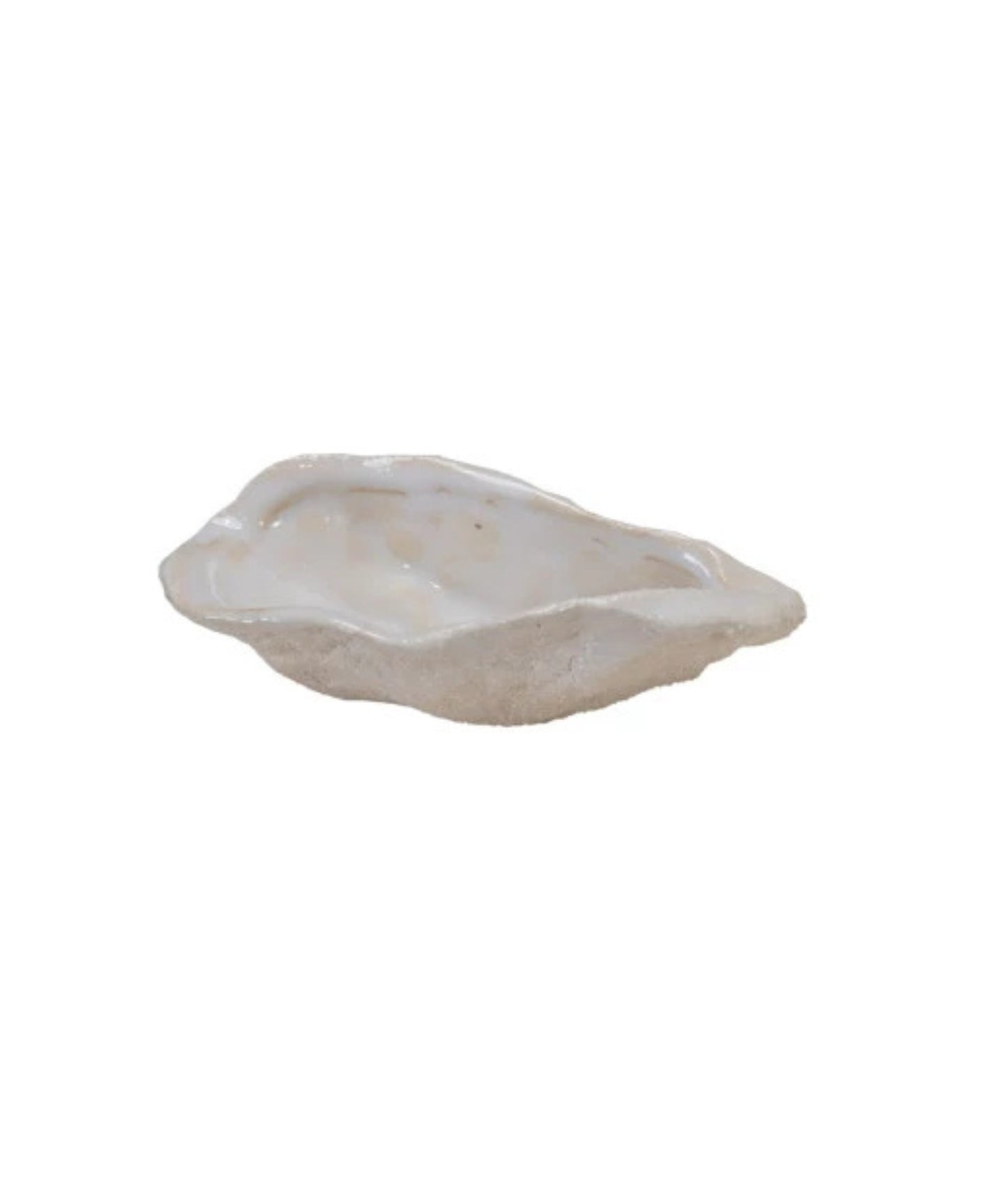 Stoneware Oyster Shell Dish
