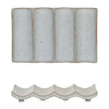 Stoneware Soap Dish Lines