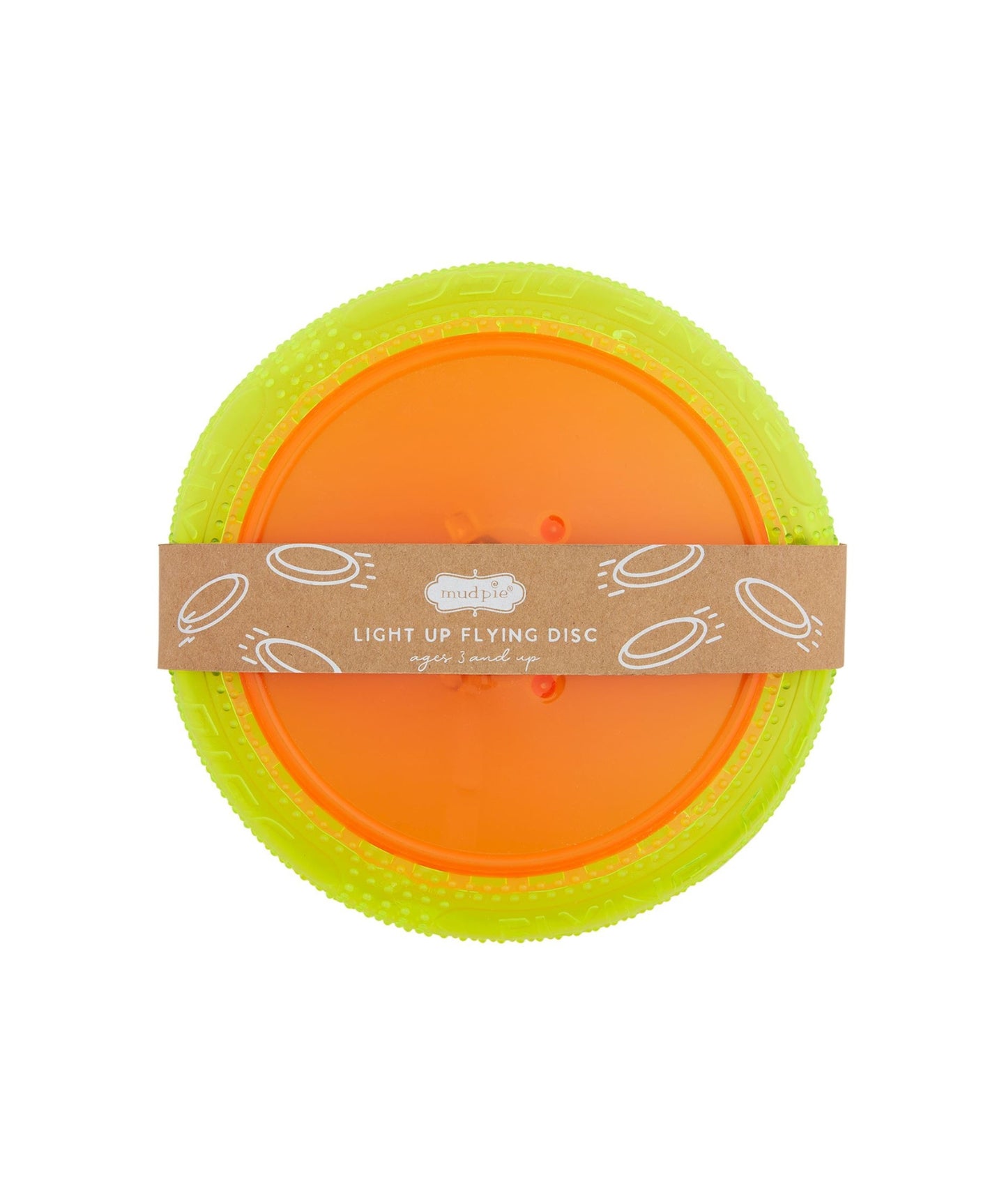 Light-Up Flying Disc Orange