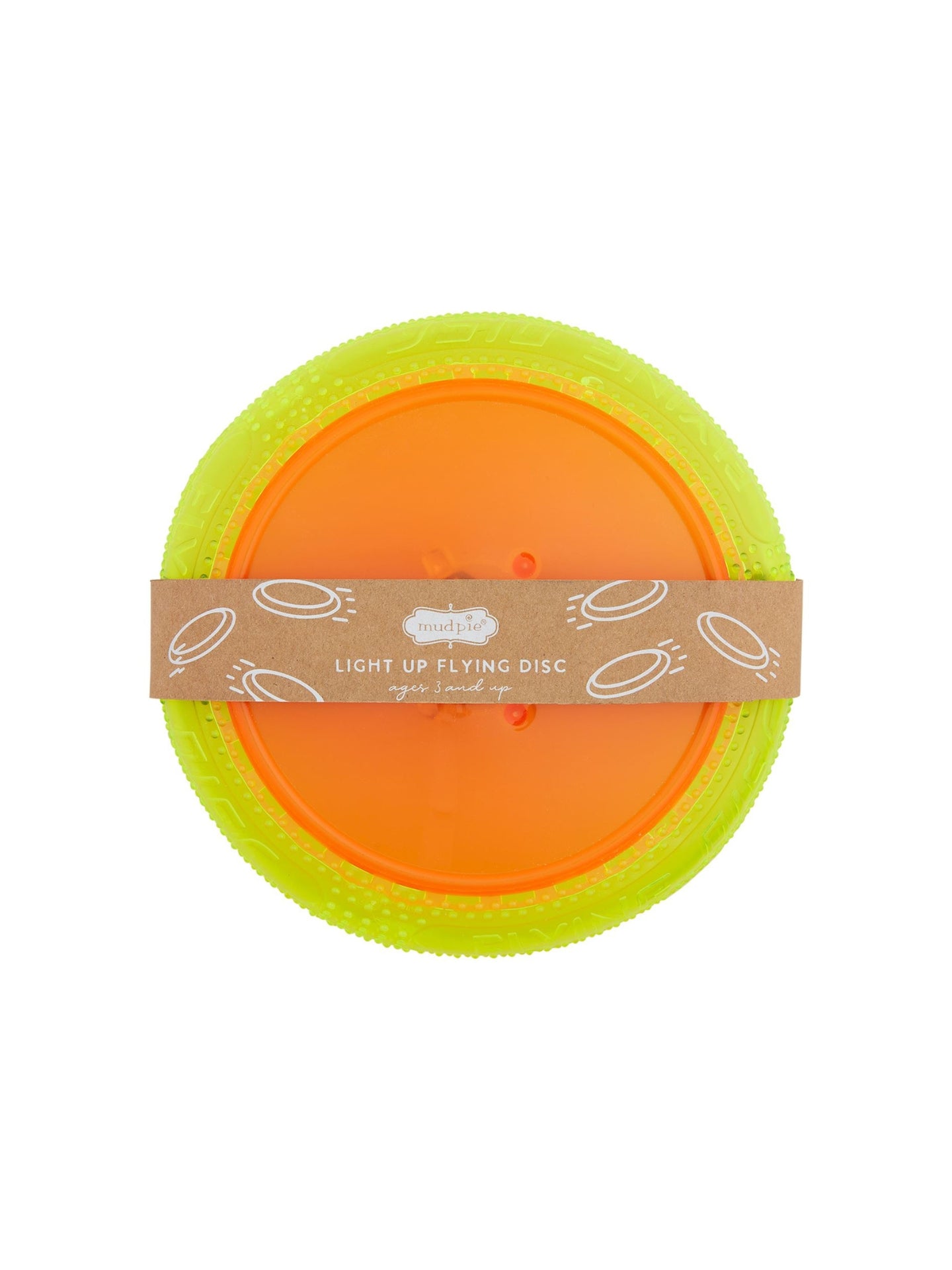 Light-Up Flying Disc Orange
