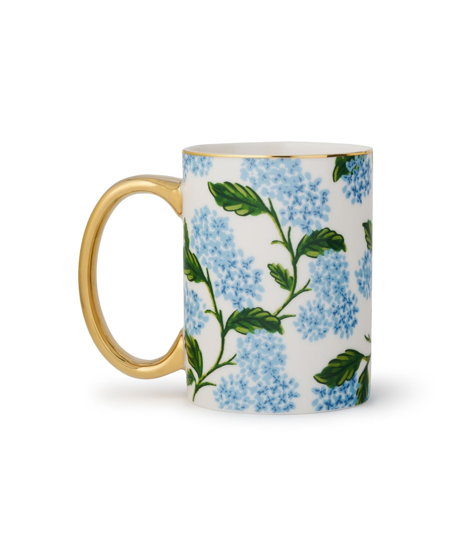 Hydrangea Porcelain Mug