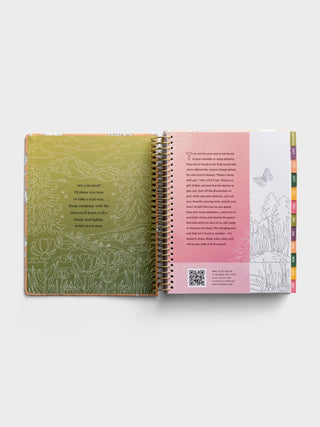 He Refreshes My Soul Coloring Planner
