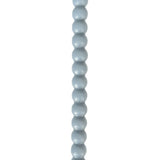 Blue & White Taper Candle Blue Bauble