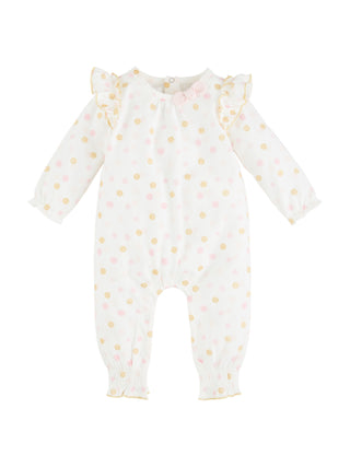 Dot Ruffle Baby One Piece