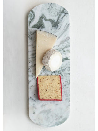 Green Melange Marble Serving Board