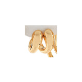 Gold Open Hoop Earrings