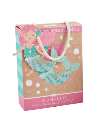 Mermaid Jumbo Shaped Puzzle