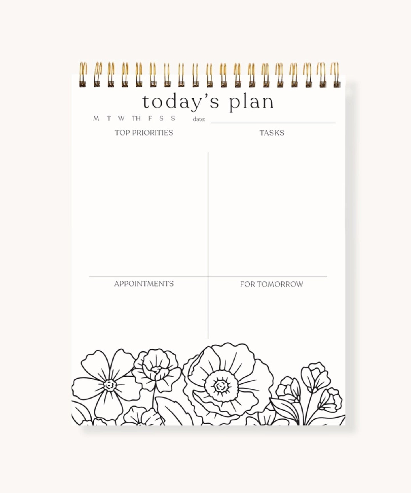 Color-In Daily Planner