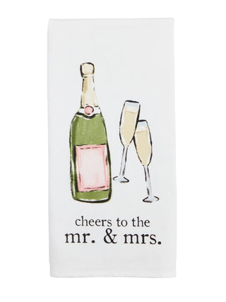 Wedding Hand Towel Cheers