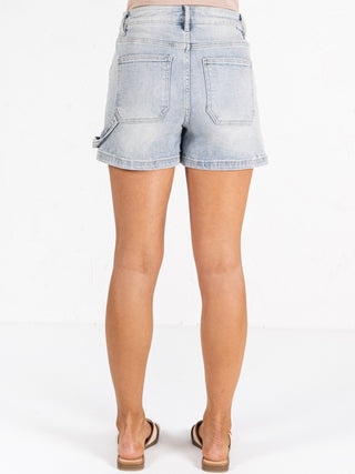 Finished Hem High Rise Shorts
